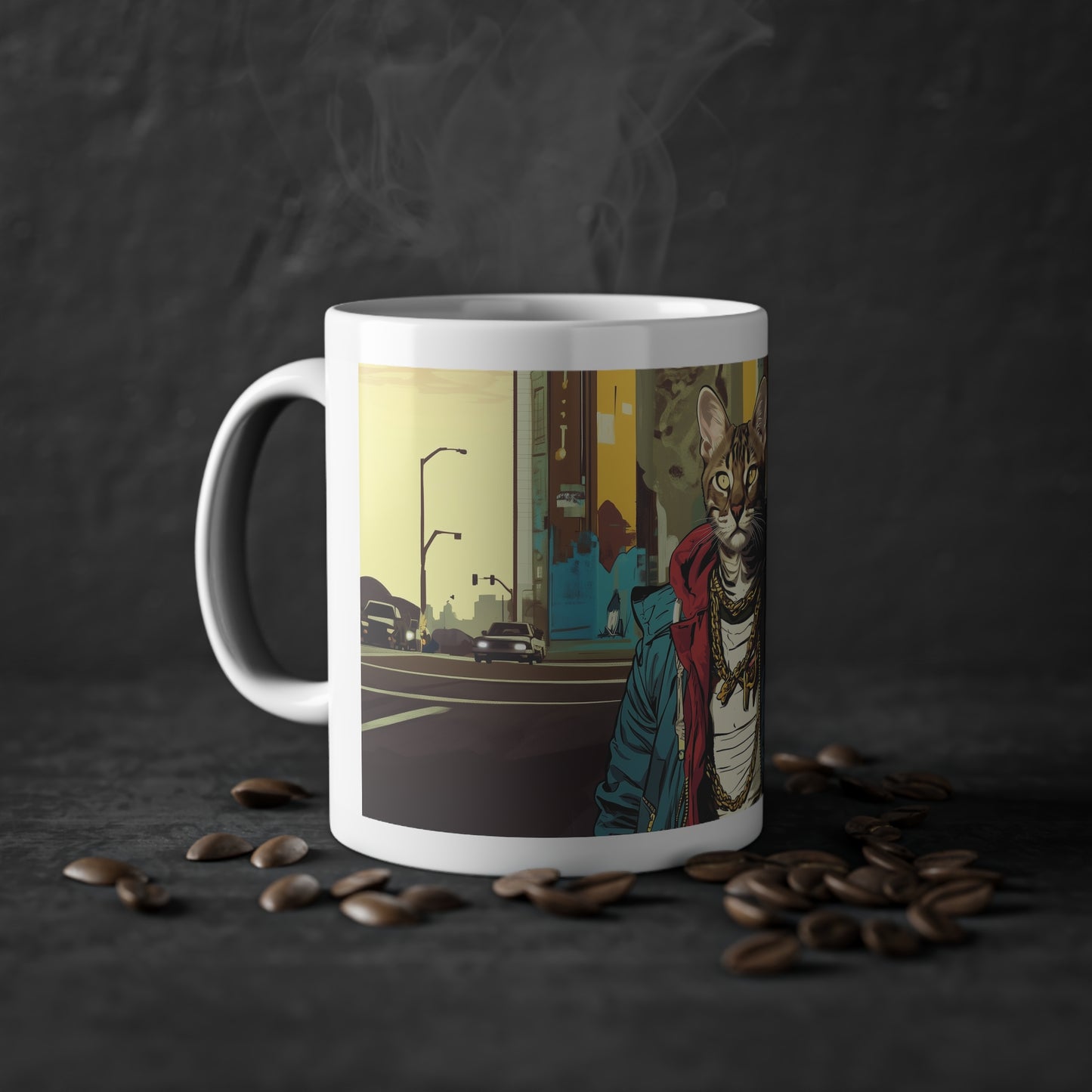 Street Vibes Personalized Pet Lover Mug