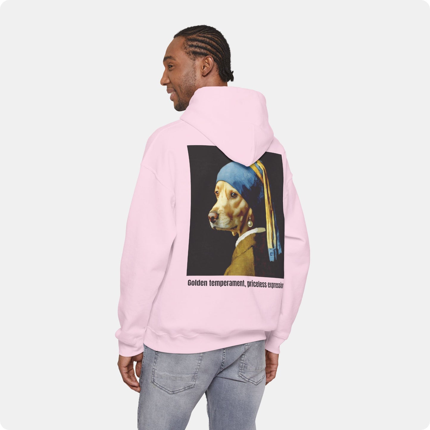 Dog with a Pearl Earring Hoodie