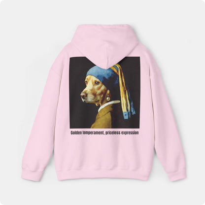 Dog with a Pearl Earring Hoodie
