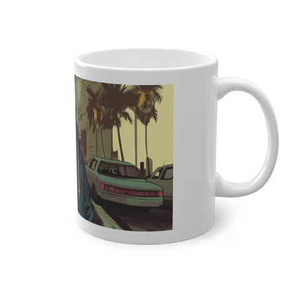 Street Vibes Personalized Pet Lover Mug