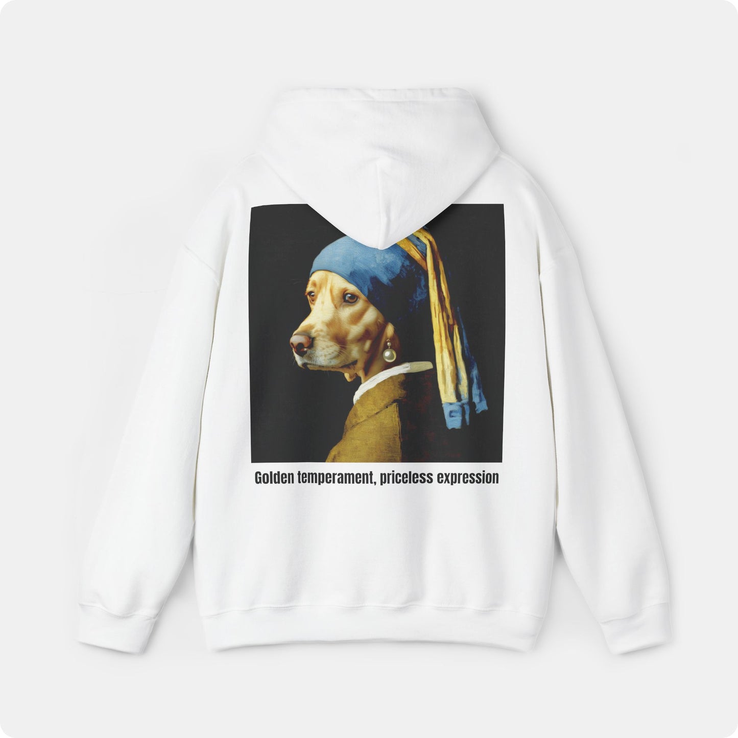 Dog with a Pearl Earring Hoodie