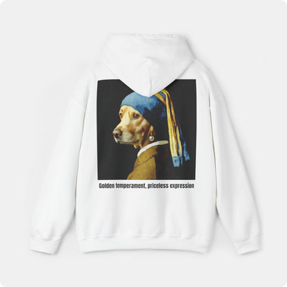Dog with a Pearl Earring Hoodie