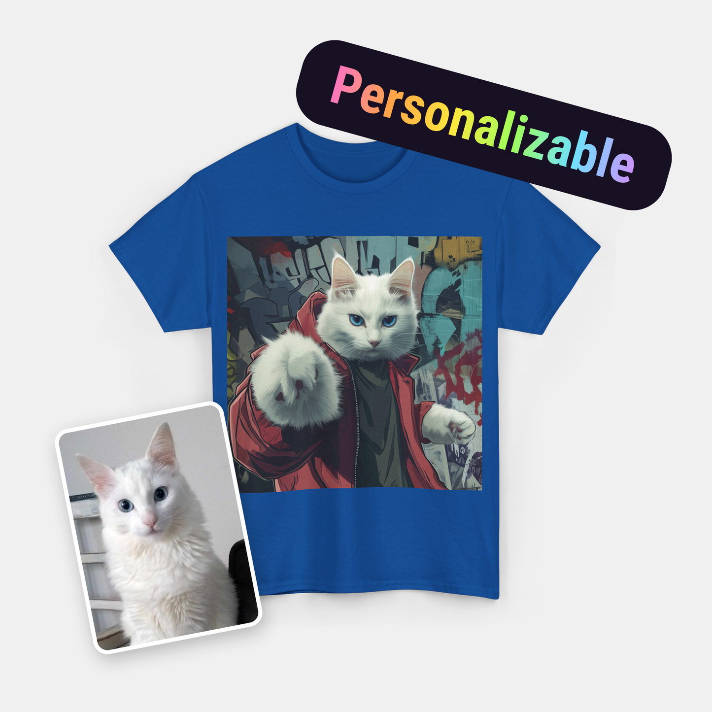 Street Vibes Personalized Unisex Heavy Cotton Tee