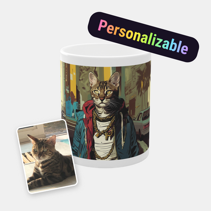 Street Vibes Personalized Pet Lover Mug