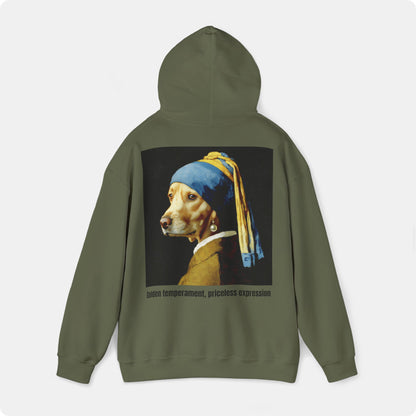 Dog with a Pearl Earring Hoodie