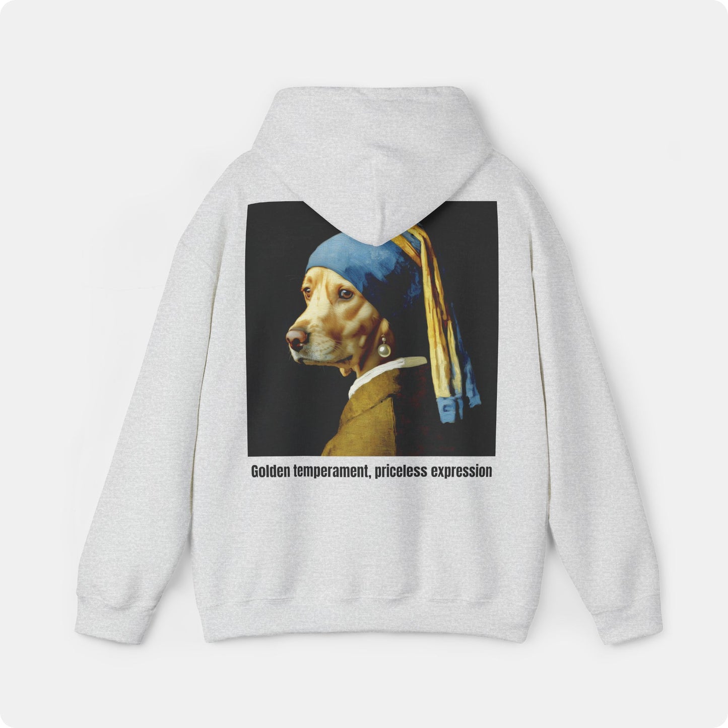 Dog with a Pearl Earring Hoodie