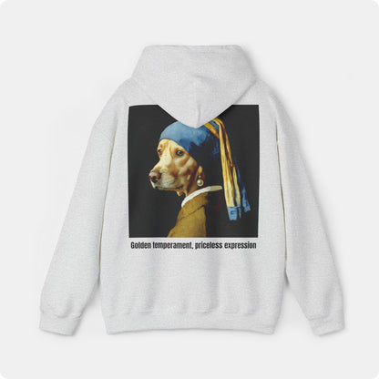 Dog with a Pearl Earring Hoodie