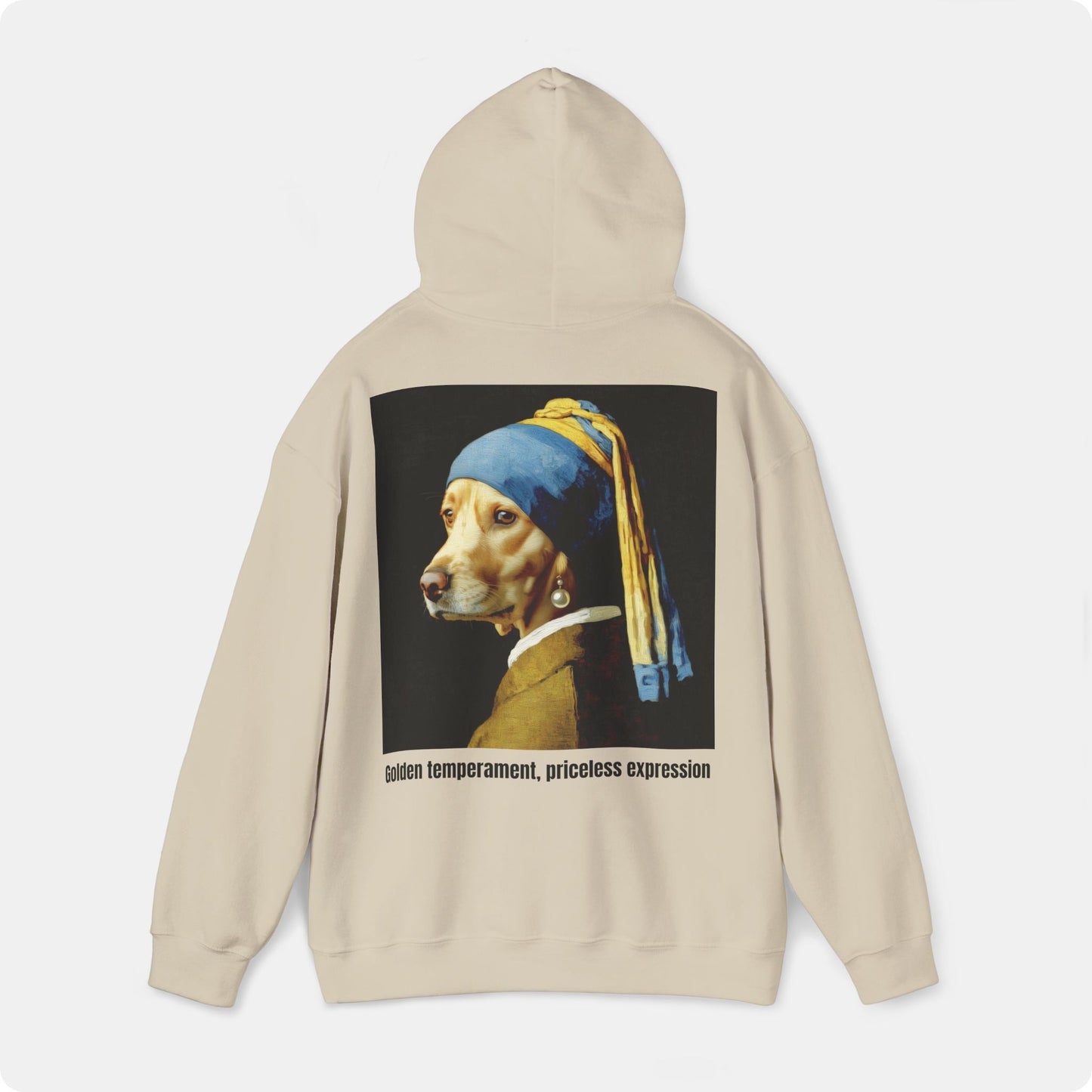 Dog with a Pearl Earring Hoodie