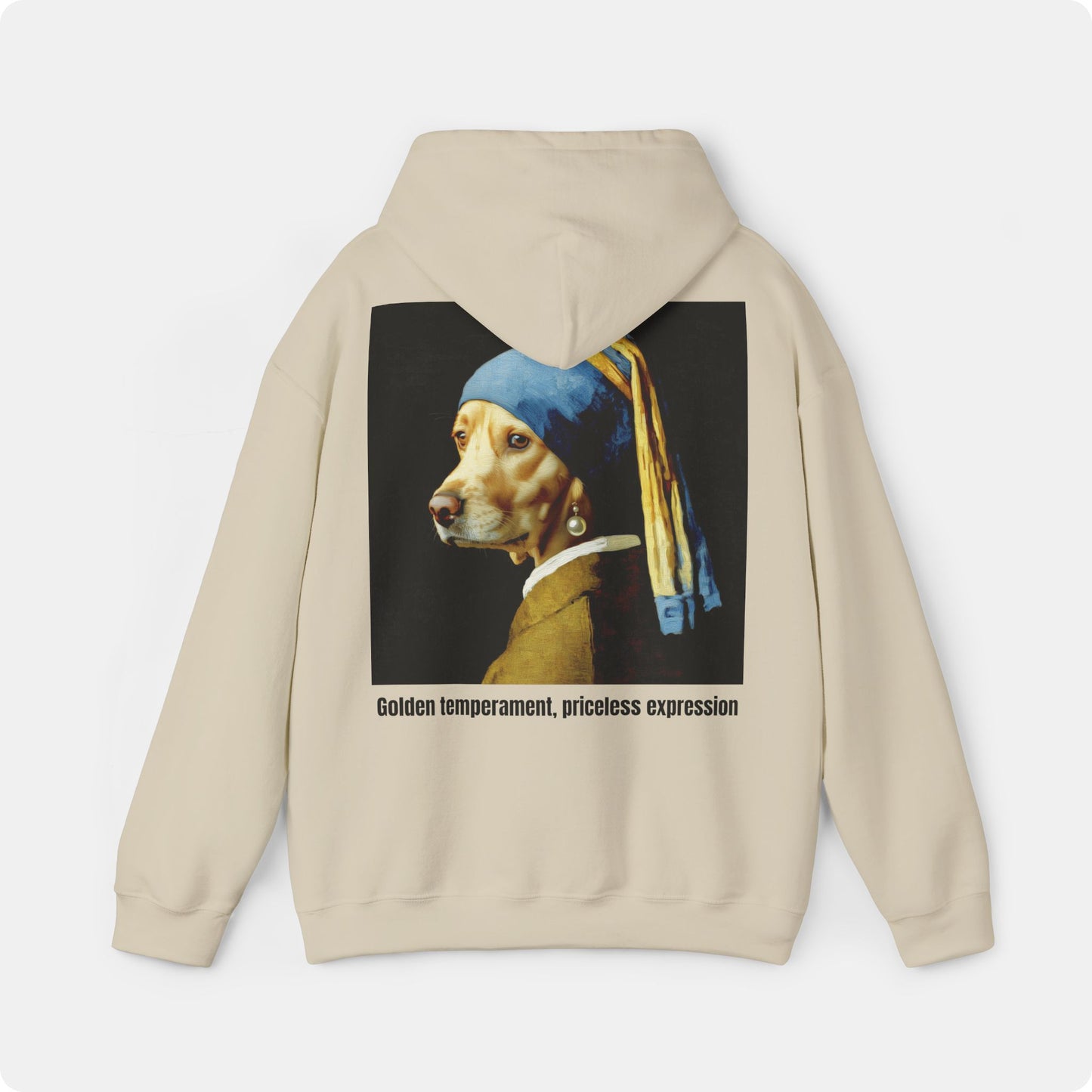 Dog with a Pearl Earring Hoodie