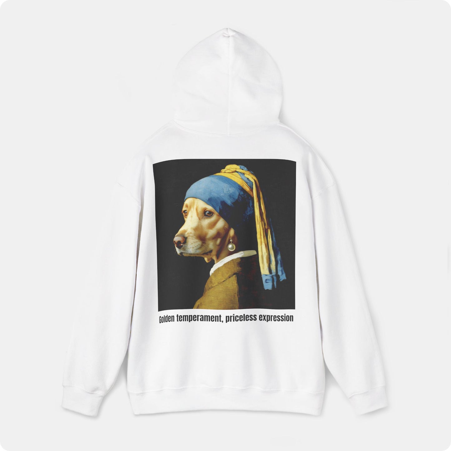 Dog with a Pearl Earring Hoodie